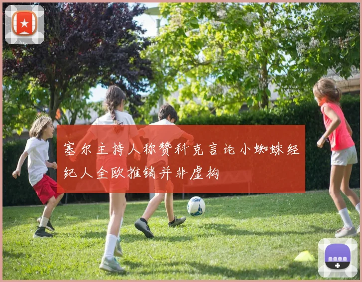 塞尔主持人称赞科克言论小蜘蛛经纪人全欧推销并非虚构
